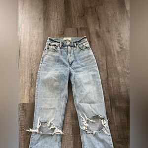 Abercrombie 90’s super high rise jeans